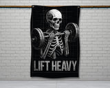 The image is a black and white advertisement for a product, likely a double-fold hem or a 2-meter-long fabric. The ad provides a size guide for the product, indicating that it is 56 inches long and 34.5 inches wide.