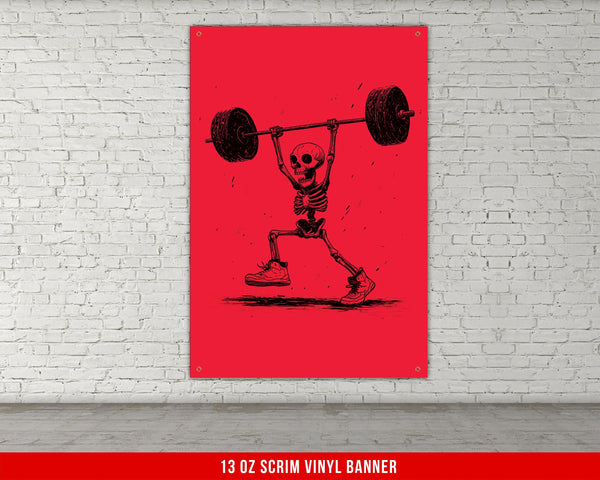 a man standing next to a tall black box