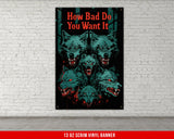 a picture of a group of wolfs with the words how bad do you want