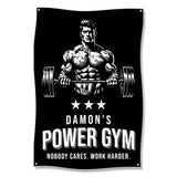 Power Gym Wall Art, Gym Motivation Poster, Fitness Decor, Bodybuilding Artwork, Workout Room Decor, Gym Inspiration Sign