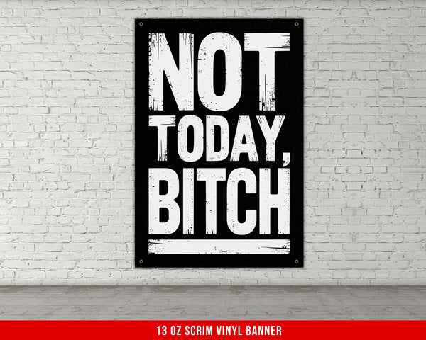 Vinyl Banner Home Gym Decor, Motivational Quote, Weightlifting Wall Art, Fitness Inspiration, Powerlifting Artwork, Customizable Gym Sign