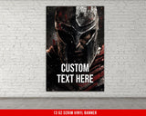 Custom Banner for Home Gym Decor Weightlifting Motivational Quote Wall Art Fitness Powerlifting Inspirational Dorm Garage Gym Gift