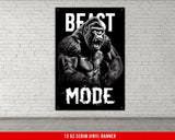 Gym Motivation Banner, Gym Wall Decoration, Motivational Quote Banner, Custom Home Gym Decor, Garage Gym Flag, Beast Mode Banner