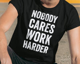 Motivational Quote Gym Shirt, Workout T-Shirt, Gym Wear, Fitness Gift, Inspirational Training Tee, Powerlifting Clothing
