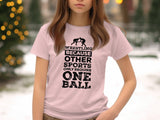 Kids Wrestler Shirt | Funny Wrestling Tee| One Ball | Wrestling Lover | Wrestling Sports | Perfect Gift for Wrestlers | Wrestling Lover