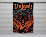 The image is a black and white advertisement for a product, likely a double-fold hem or a 2-meter-long fabric. The ad provides a size guide for the product, indicating that it is 56 inches long and 34.5 inches wide.