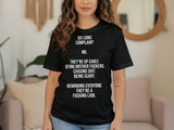 Do Lions Complain Funny Graphic Tee, Motivational Quote T-Shirt, Casual Unisex Top, Inspirational Shirt, Sarcastic Tee
