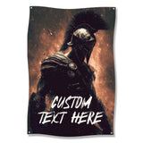 Spartan Warrior Wall Art, Gym Wall Decor, Inspirational Fitness Poster, Motivational Gym Art, Workout Room Decoration
